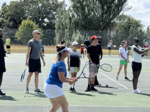 Learn and Grow Tennis Coaching session for all ages and levels at Eltham Park South (Greenwich) Learn and Grow Tennis Coaching session